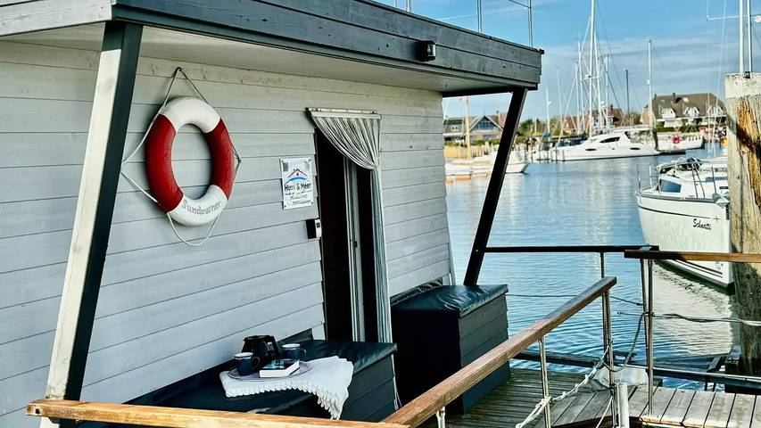 Boot für 4 Personen, mit Terrasse in der Mecklenburger Bucht - 4