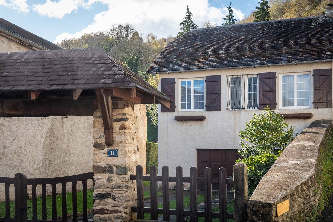 Maison de vacances « Montée Du Boiloa - Bielle, Laruns » avec vue montagne, terrasse et jardin privés in Bielle (Pyrénées-Atlantiques), Béarn