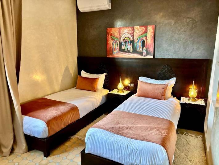 Maison d’hôte pour 2 personnes, avec jardin et bassin pour enfant ainsi que vue et piscine à Ourika (roman) - 4