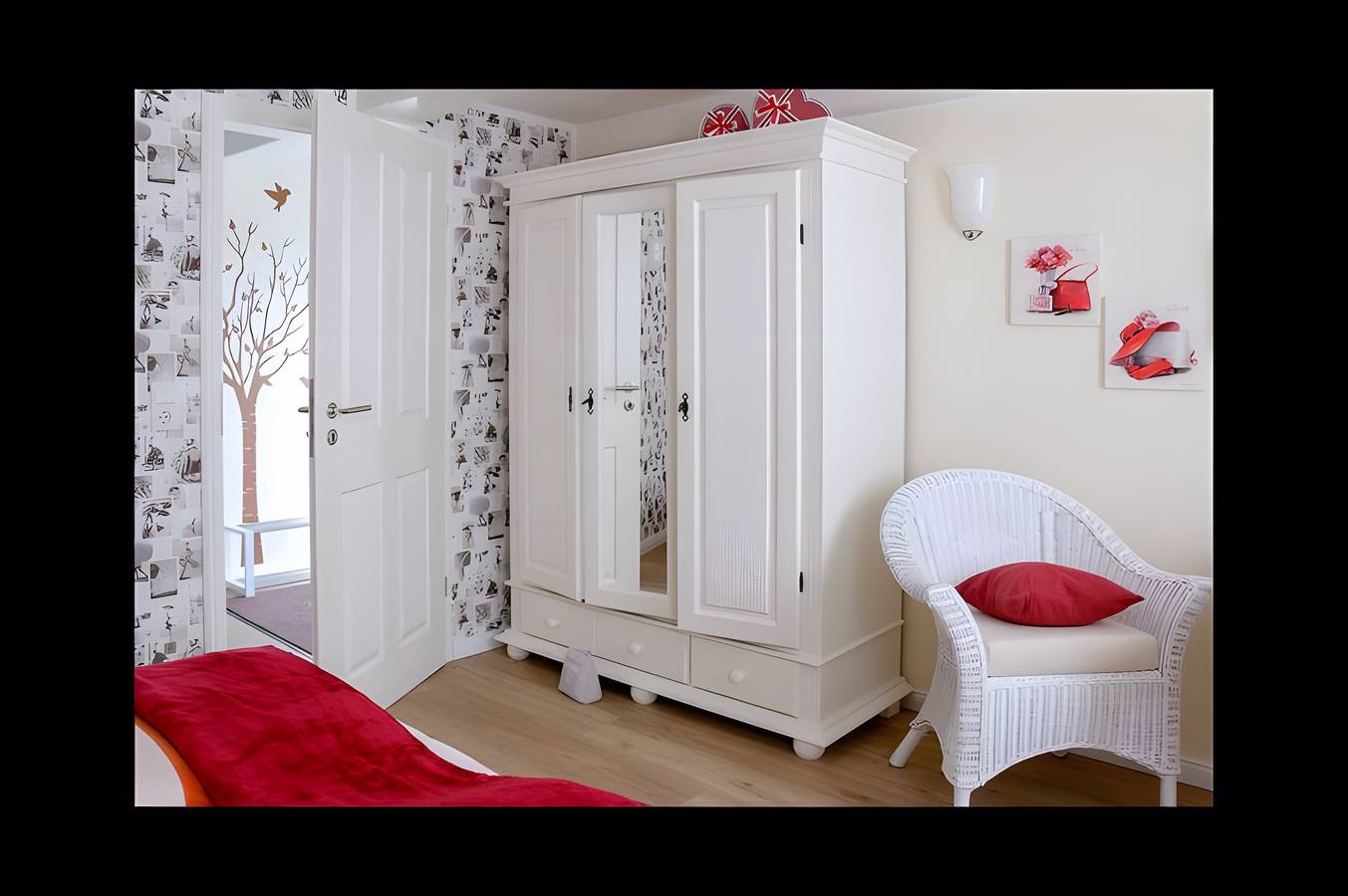 Ganze Wohnung, Apartment „Ferienwohnung Helene“ mit Gemeinschaftsgarten und Wlan in Uphusum, Nordseeküste
