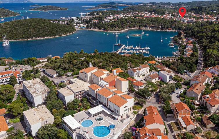Apartament wakacyjny dla 4 osób, z taras w Miasto Korcula