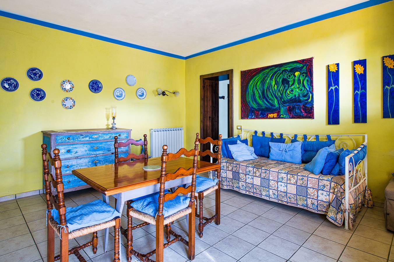 Ganze Wohnung, Ferienwohnung 'Merlot, 4' mit Privatem Garten und Wi-Fi in Montefalco, Perugia Provinz
