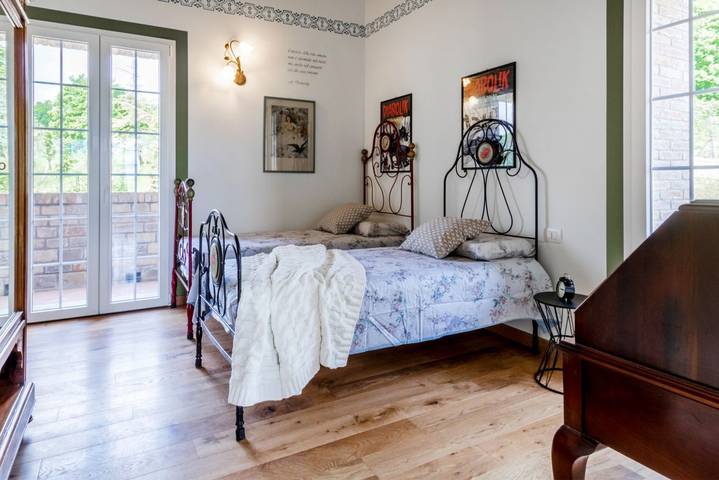 Villa für 8 Personen mit Balkon/Terrasse in Bobbio, Piacenza Provinz