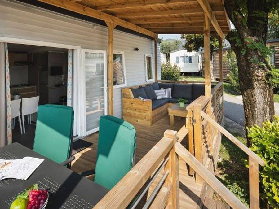 Camping Garrofer - Mobilhome 6 personas - Premium Azure | 3 Dormitorios | 5/6 Pers | Terraza Salón | Aire acondicionado in San Pedro de Ribas, Garraf