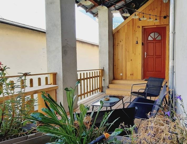 Appartement de vacances pour 10 personnes, avec balcon