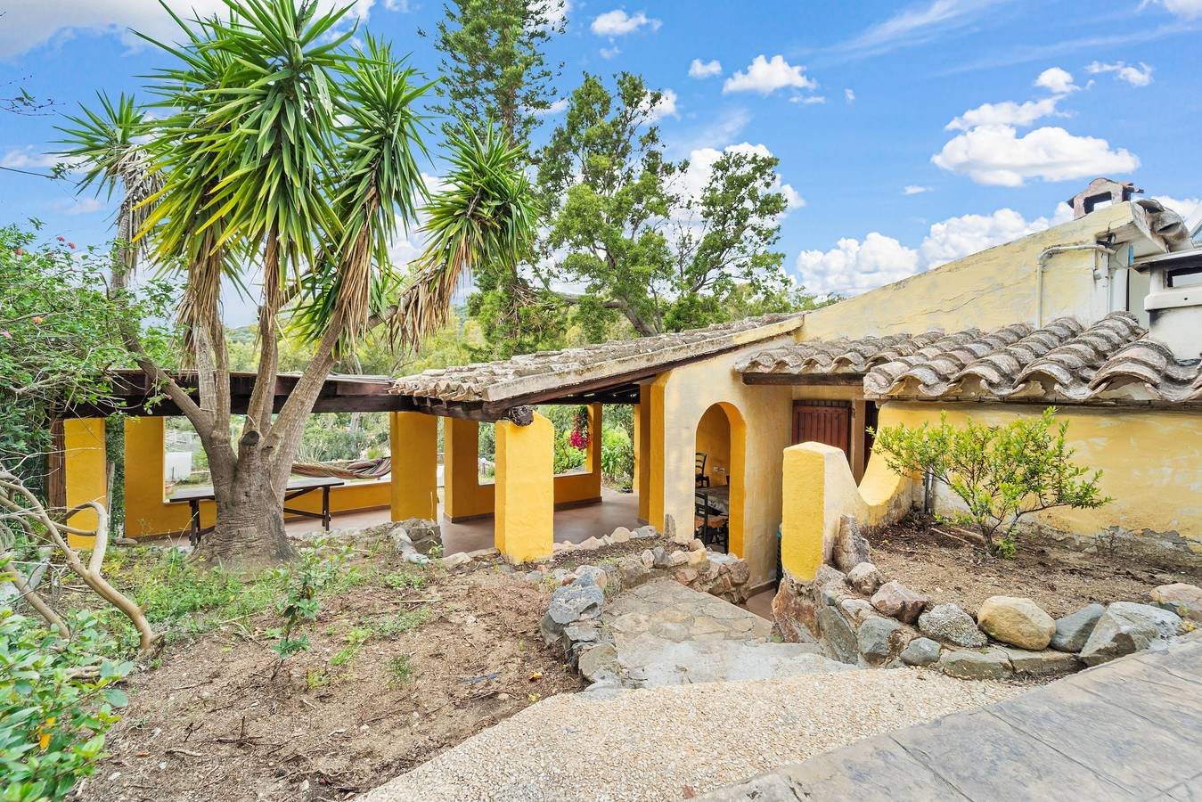 Ferienhaus 'Casa Agus' mit privater Terrasse und privatem Garten in Torre delle Stelle, Maracalagonis
