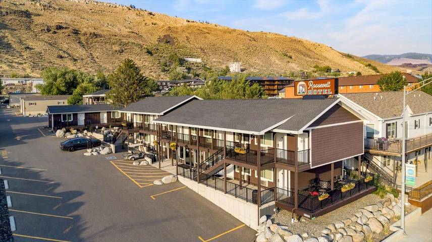 Hotel voor 2 personen, met terras in Yellowstone