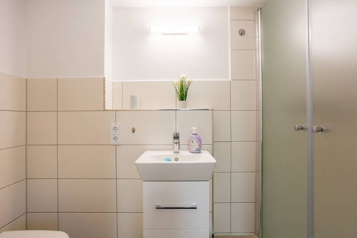 Habitación para 2 personas con terraza in Teltow, Mittelmark