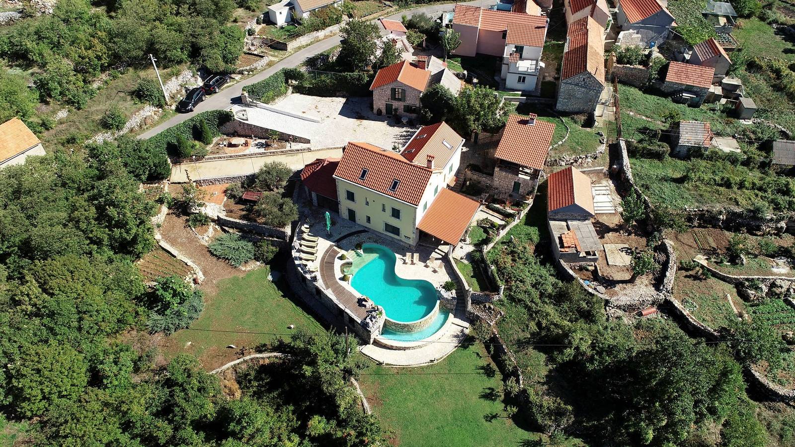 Villa für 12 Personen mit Balkon/Terrasse in Makarska Riviera