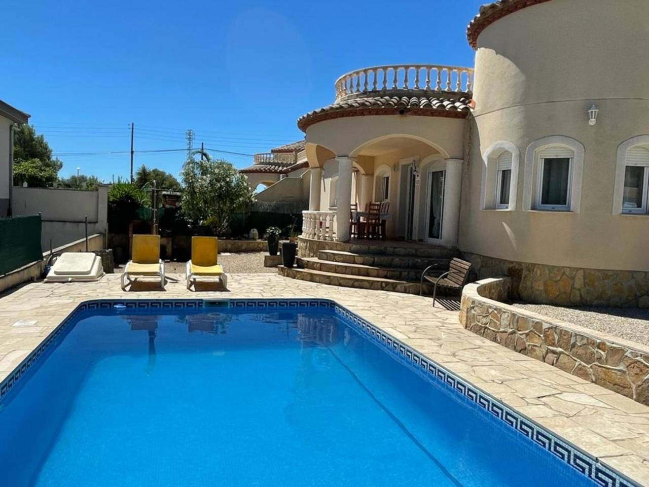 Villa con piscina privada, Ac y wifi - 7 pers. in La Ametlla de Mar, Costa Dorada