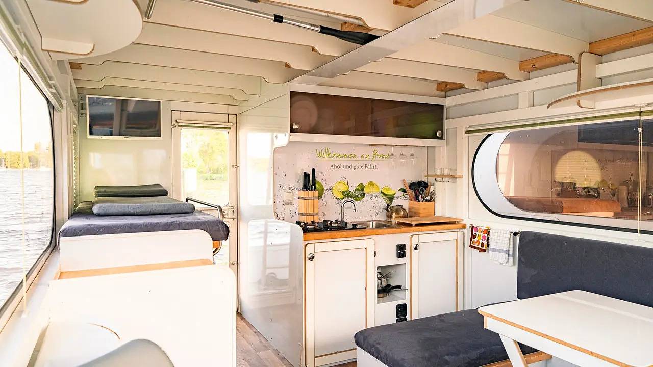 Boot für 4 Personen (15 m²) in Schwerin in Schwerin, Schweriner See