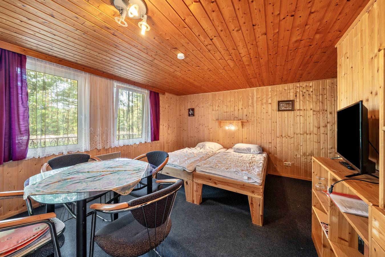 Bungalow '11 - Kimbucht' avec terrasse privée et jardin commun in Waldhufen, Oberlausitz Niederschlesien
