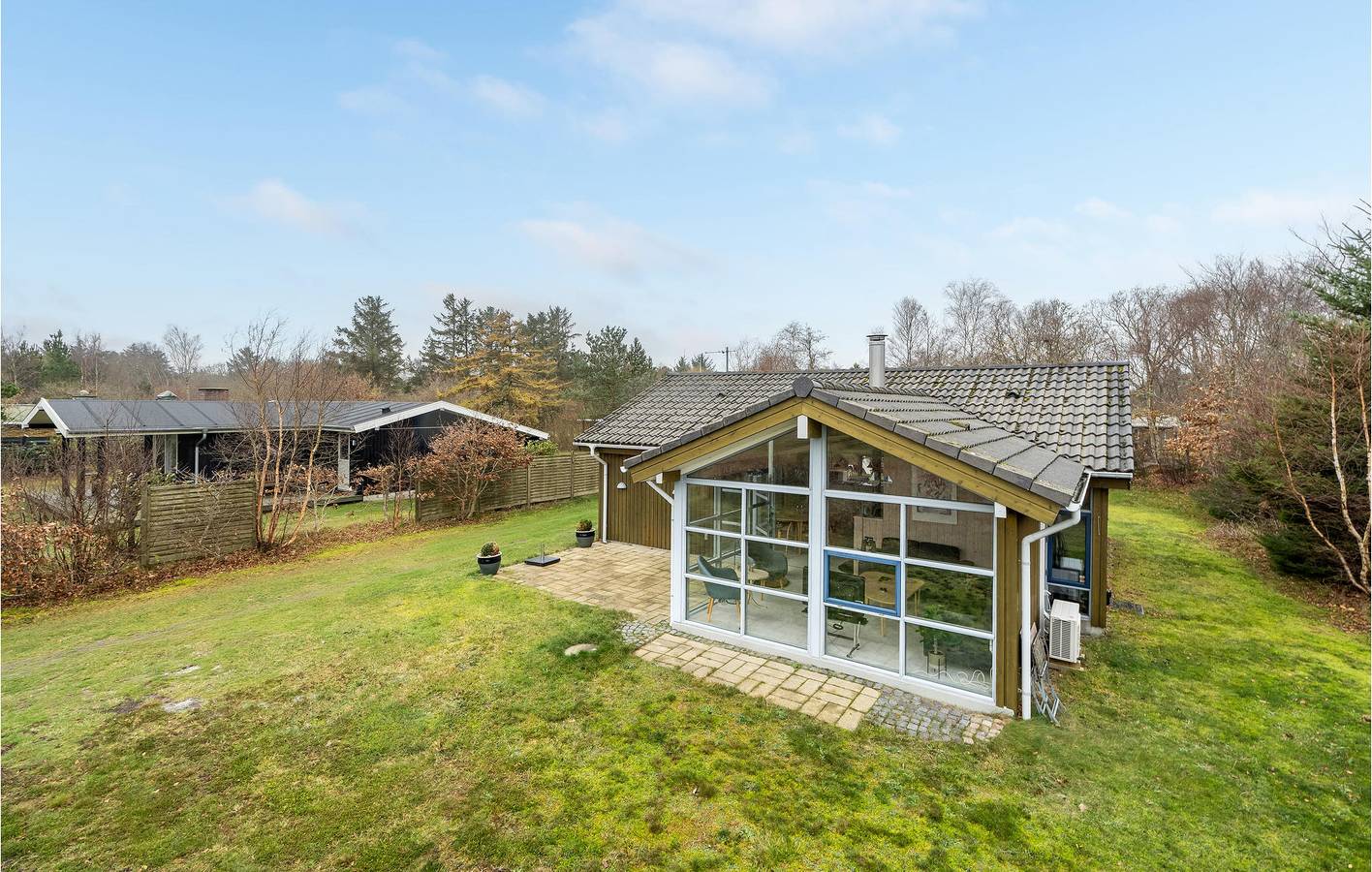 Ferienhaus für 6 Personen mit Terrasse in Thyholm, Oddesund