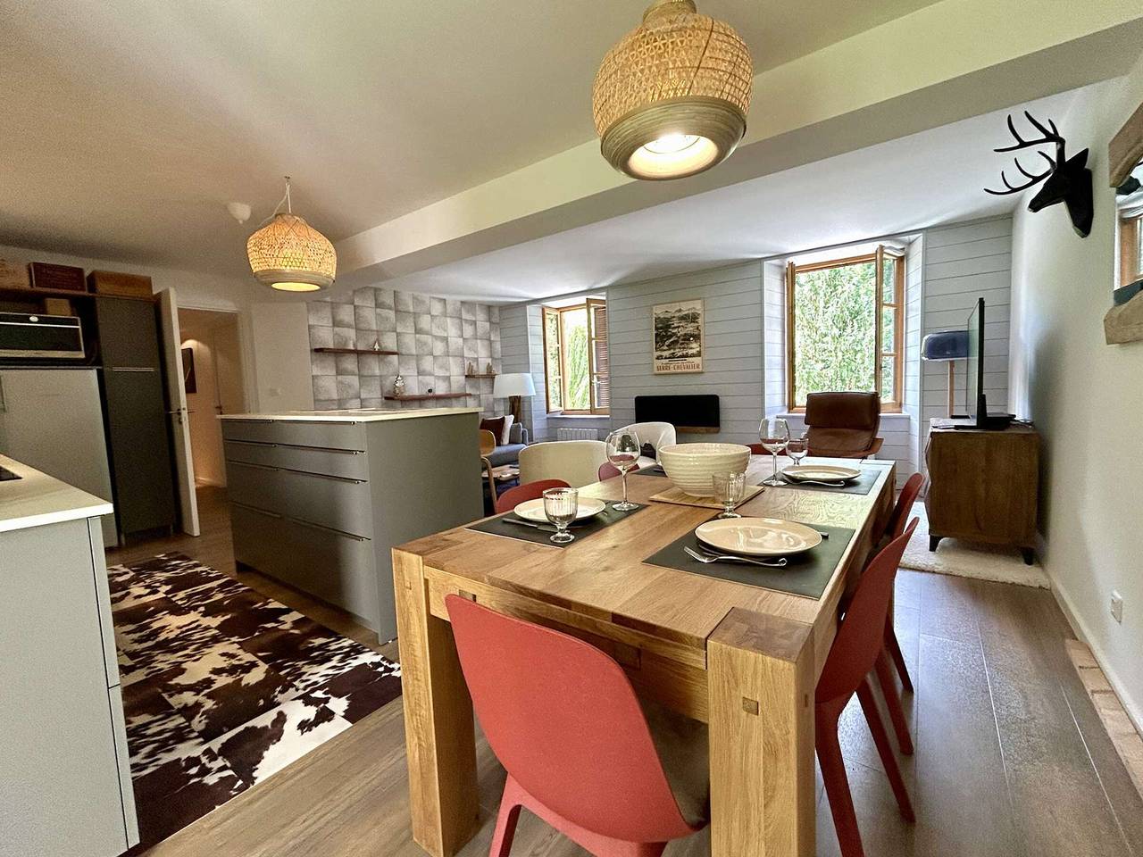 Apartamento entero, Apartamento renovado 4 piezas, 6 plazas con parking in La Salle les Alpes, Serre Chevalier