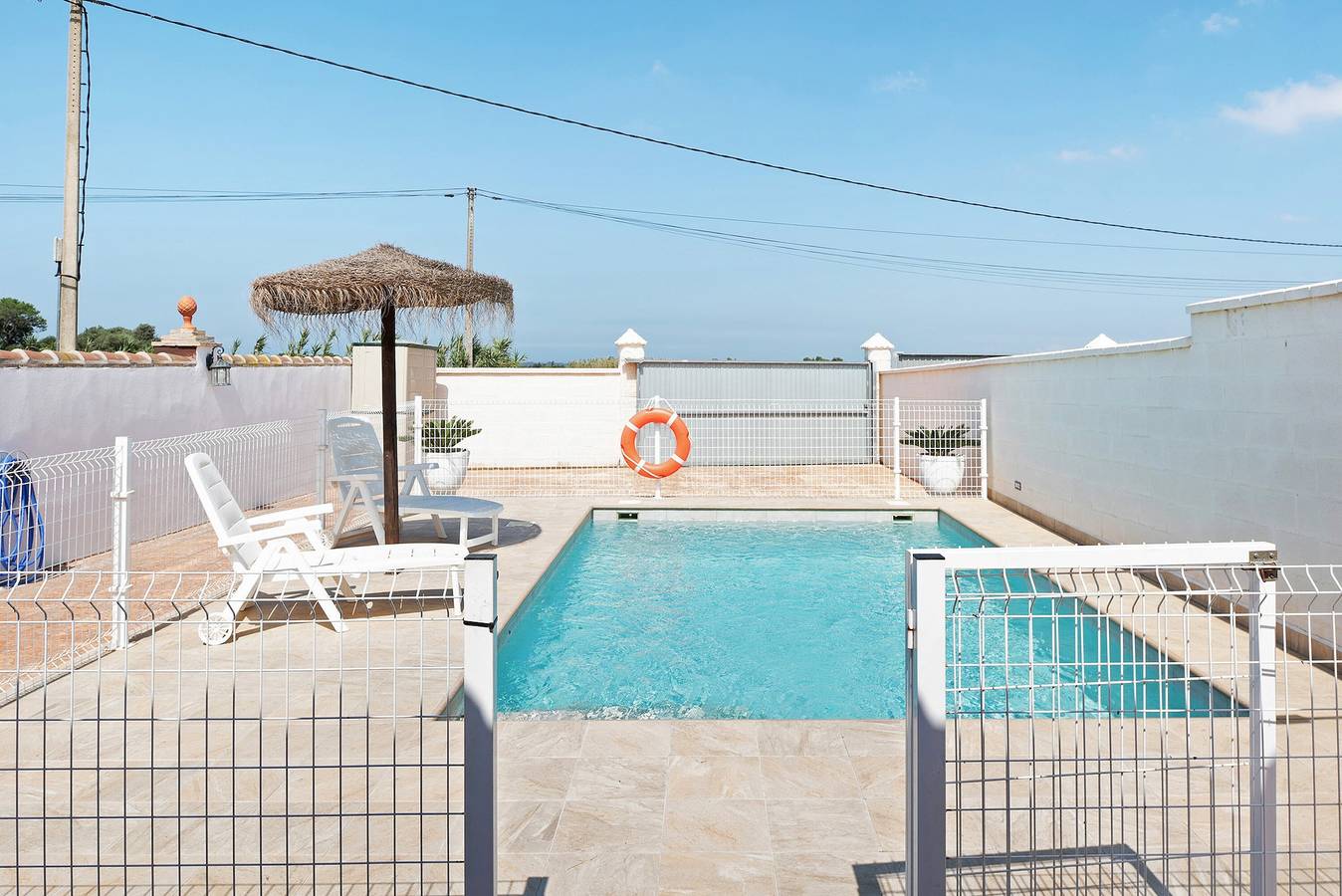 Ferienhaus "Casa Susana" mit privatem Pool, 2 privaten Terrassen und Wlan in Barrio Nuevo, Conil de la Frontera