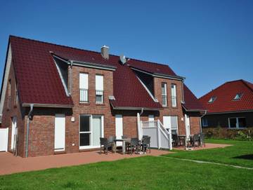 Ferienhaus für 6 Personen, mit Terrasse und Garten in Carolinensiel