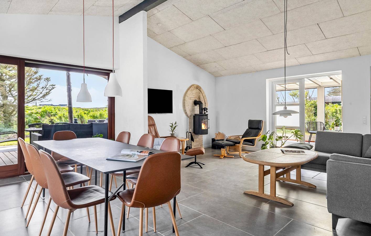 Ferienhaus für 6 Personen mit Terrasse in Nr. Lyngby, Hjørring und Umgebung