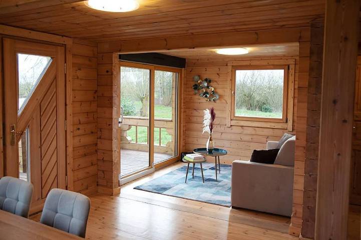 Maison de vacances pour 6 personnes, avec Balcon et Jardin
