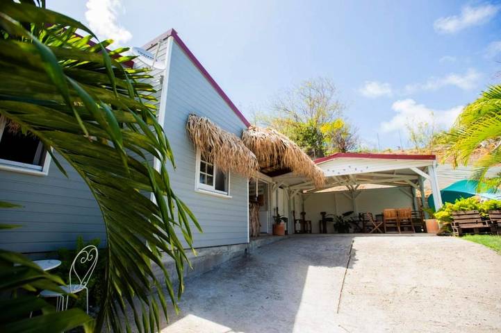 Gîte pour 4 personnes, avec jardin ainsi que vue et piscine à Le François - 4