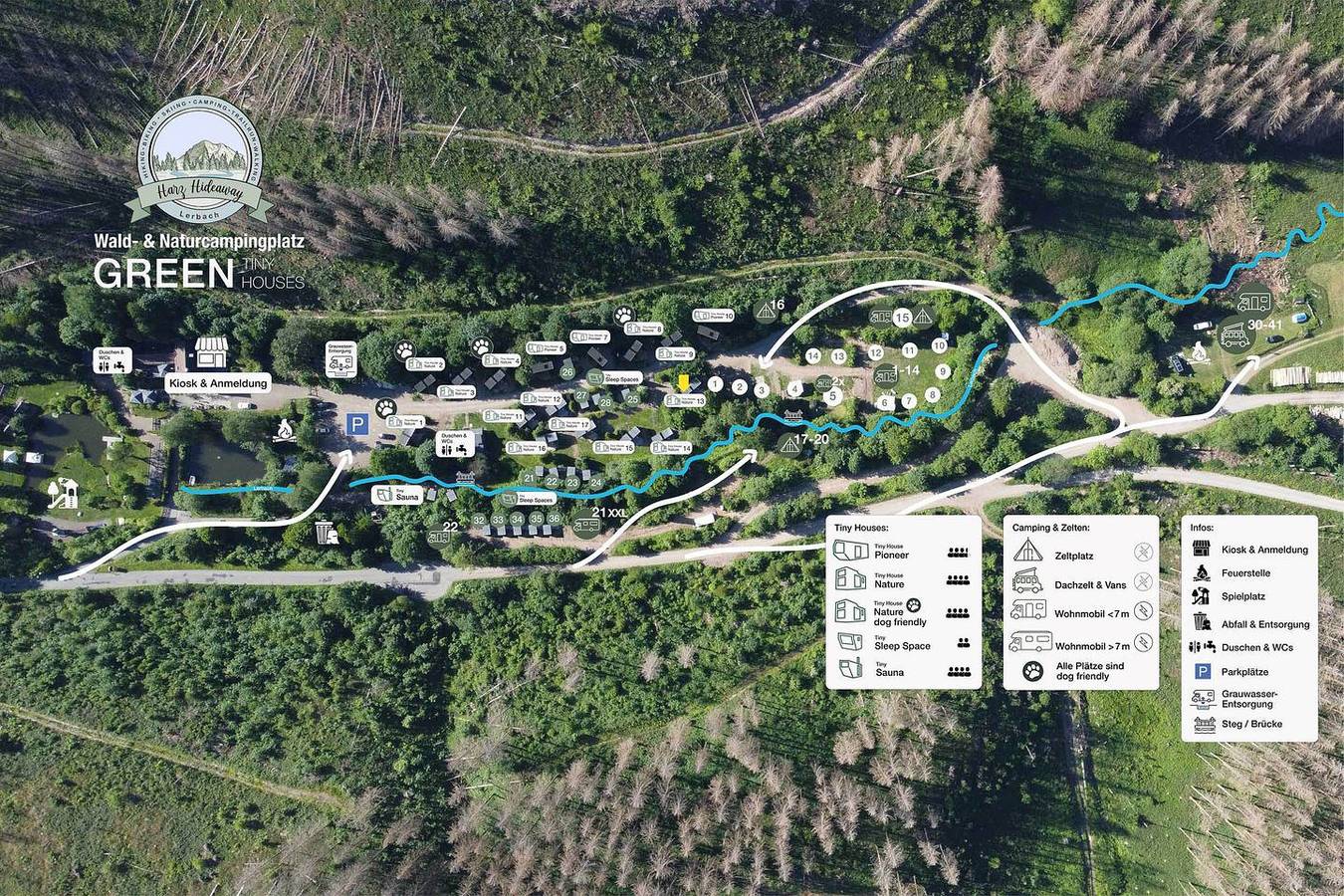 Nachhaltig & klimaneutral übernachten im Green Tiny House Nature im Harz in Osterode, Harzvorland