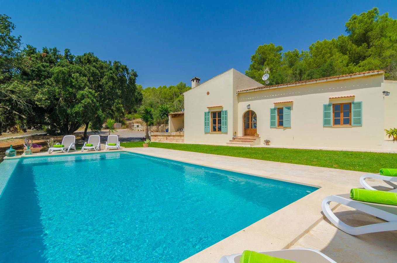 Son Mora - Ferienhaus mit privaten Pool in Porreres. Wifi gratis in Porreres, Mallorca Süden