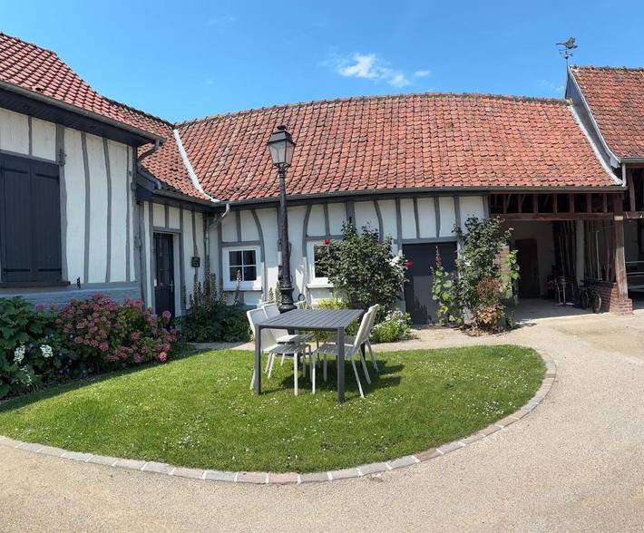 Maison de vacances pour 2 personnes, avec Terrasse ainsi que Jardin et Vue