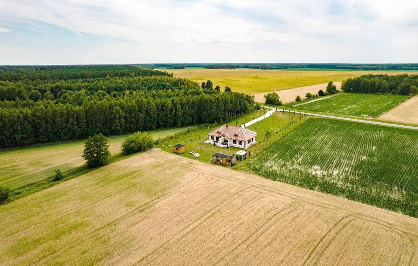 Casa de vacaciones para 10 personas con terraza in Región de Lublin