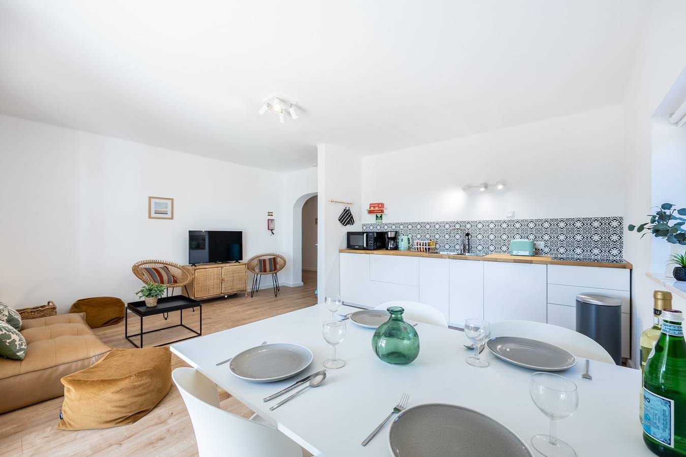 Ganze Wohnung, Fortaleza Miramar - Zwei-Bett-Apartment im Erdgeschoss einer Villa mit Meer in Naturpark Südwest-Alentejo und Costa Vicentina