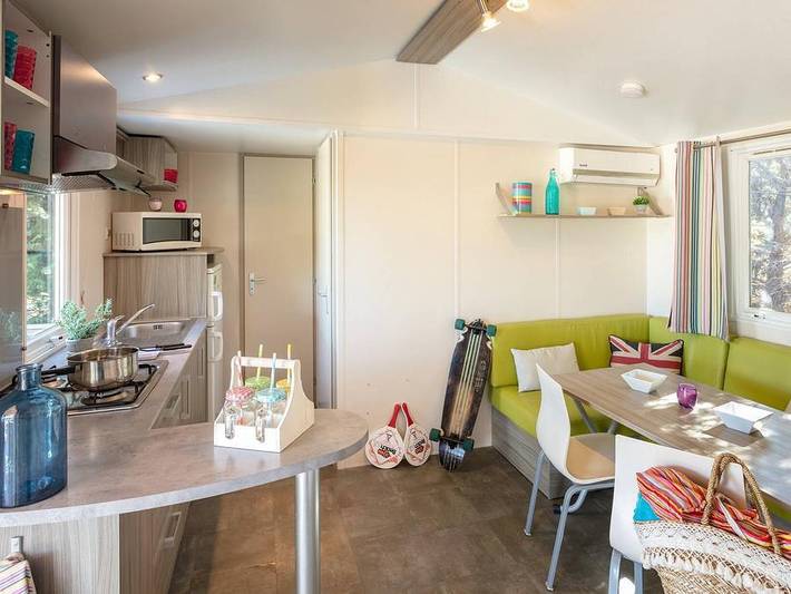 Camping pour 6 personnes, avec Bassin pour enfant à Torreilles - 4