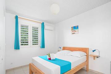 Gîte pour 4 personnes, avec vue et balcon dans Anse l'Etang