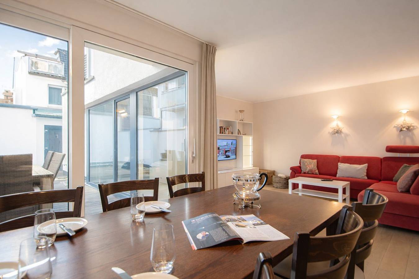 Appartement entier, Appartement de vacances pour 6 personnes avec terrasse in Norderney