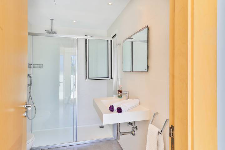 Finca für 8 Personen, mit Pool und Balkon sowie Meerblick und Garten in Portopetro - 3