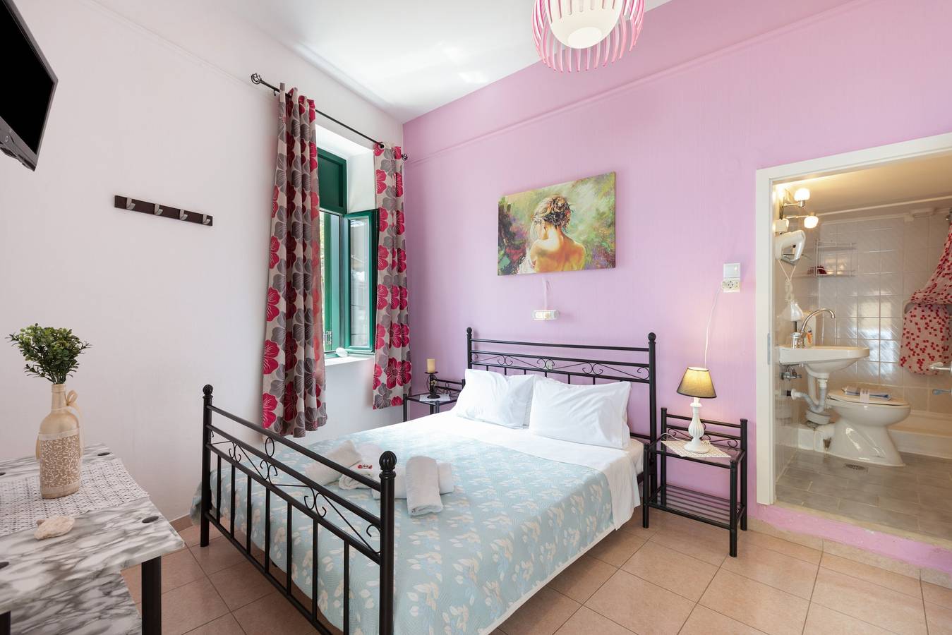 Bed & Breakfast 'Tweepersoonskamer Zeezicht' met Wi-Fi en airconditioning, foto 14