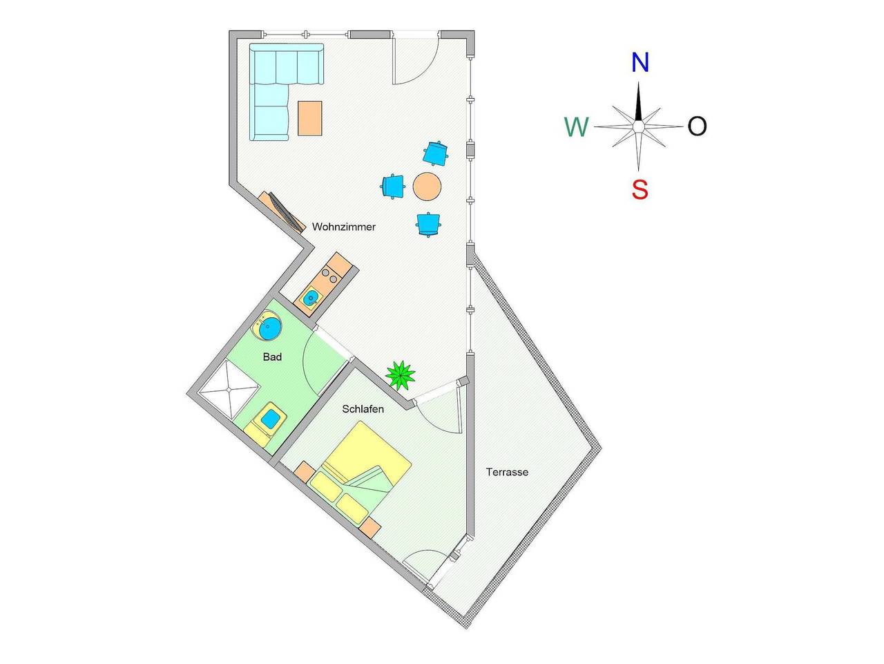 Ganze Ferienwohnung, Ostseeallee 3a Pier K´Born Whg in Ostseebad Kühlungsborn, Kühlungsborn