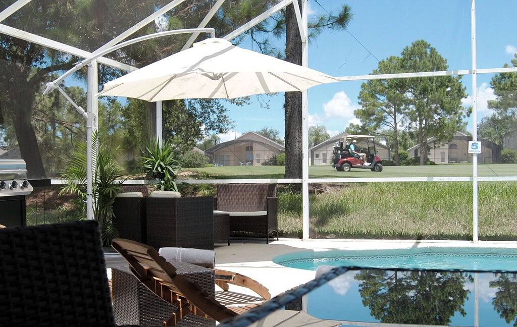 🌴 Einzigartige Luxus-Pool-Villa 🌞 Privater Pool- / Golfblick / Vollständig renoviert im August 2017 in Haines City, Zentral Florida