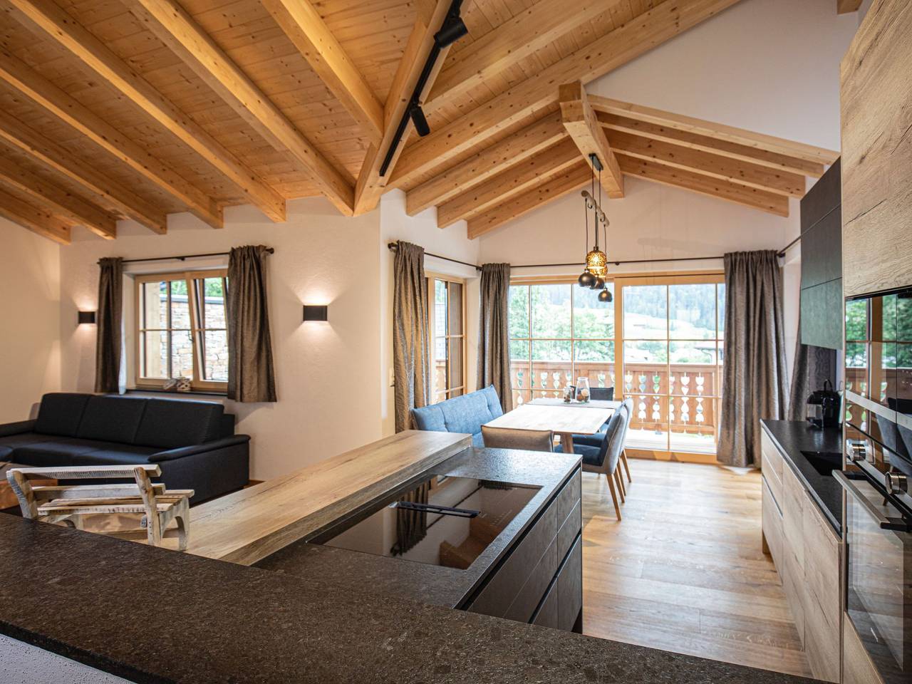 Ganze Wohnung, Dachstein Chalet Haus a in Salzkammergut-Berge, Rußbach am Paß Gschütt