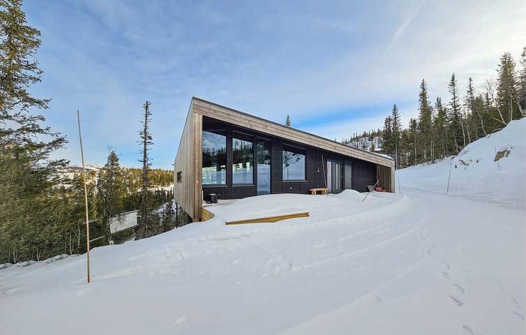 Ferienhaus für 10 Personen, mit Terrasse und Garten sowie Sauna in Gaustatoppen