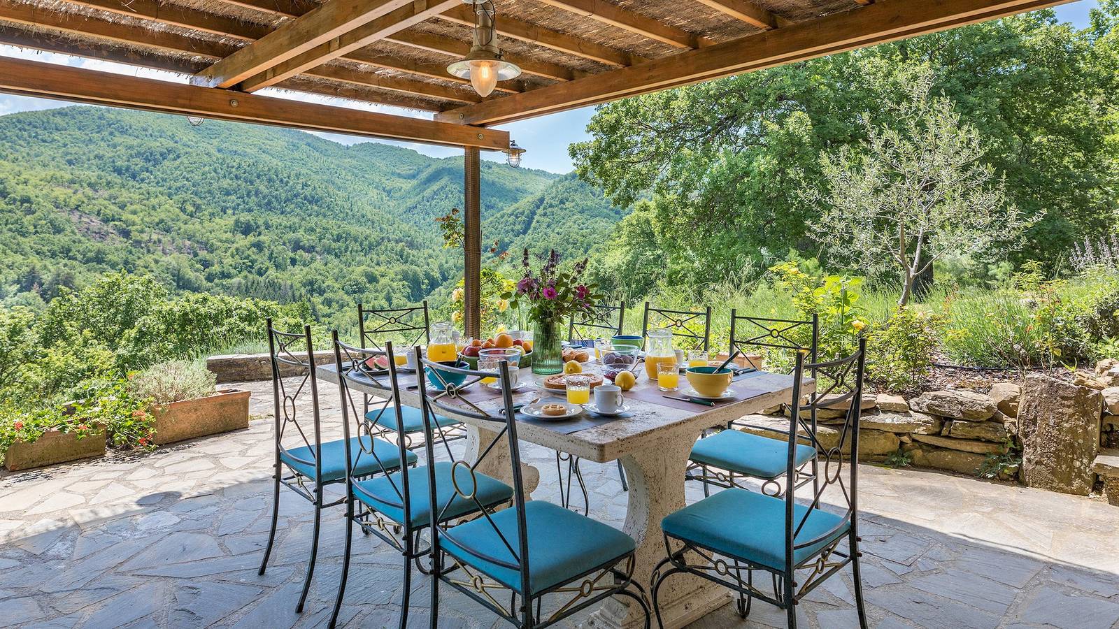 Villa für 8 Personen mit Garten in Anghiari, Valtiberina