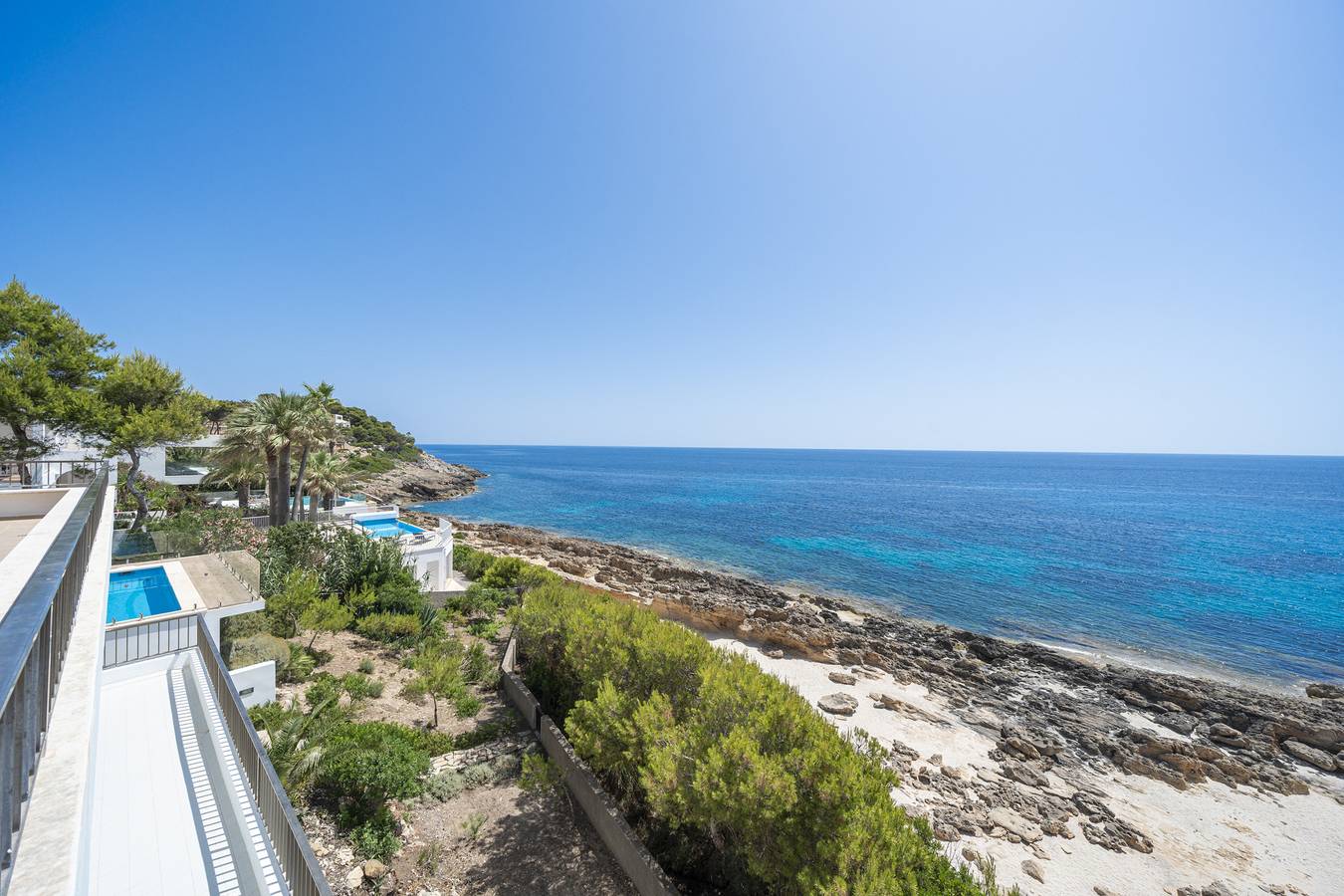 Ferienhaus "Carol On The Rocks Mhm" mit Meerblick, Privatem Pool und Wlan in Cala Provencal, Capdepera