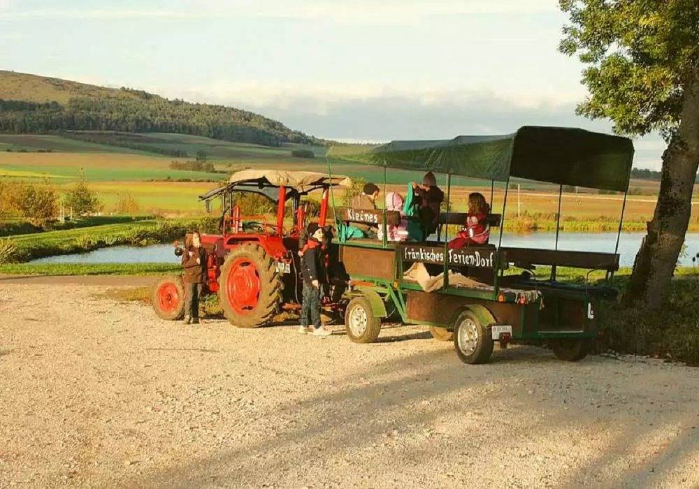 Fränkischer Ferienhof Joas - Star in Gerolfingen, Romantische Straße