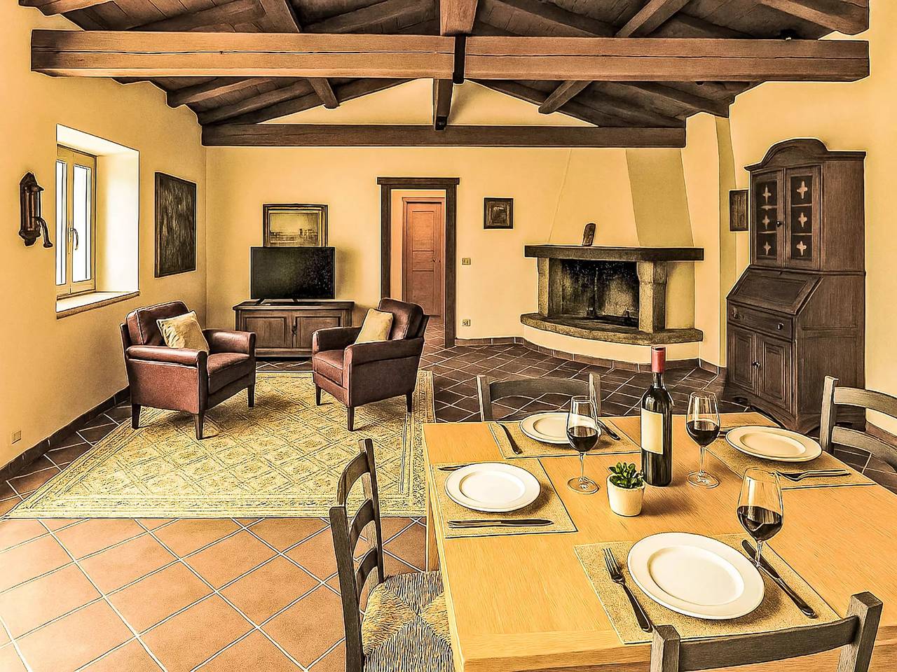 Haus 4 Personen in Calangianus, Olbia-Tempio