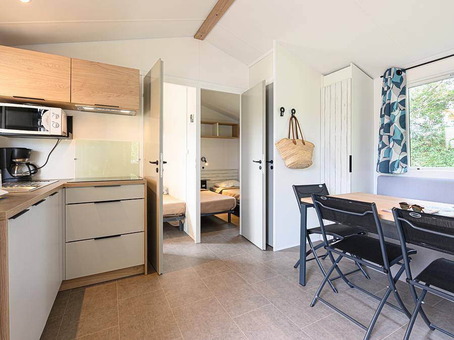 Camping Le Paradis - Sea Green By Sunêlia - Mobilheim 6 personen - Cottage Privilège 3 Zimmer 6/8 Pers. in Talmont-Saint-Hilaire, Vendée