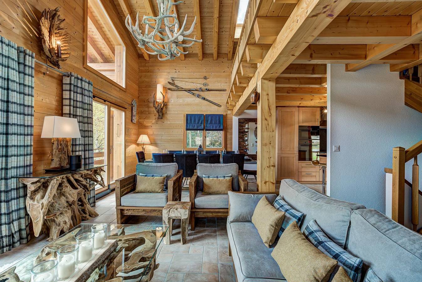 Chalet Leopard de Neige - Jacuzzi - Sauna - Views in La Tzoumaz, Riddes
