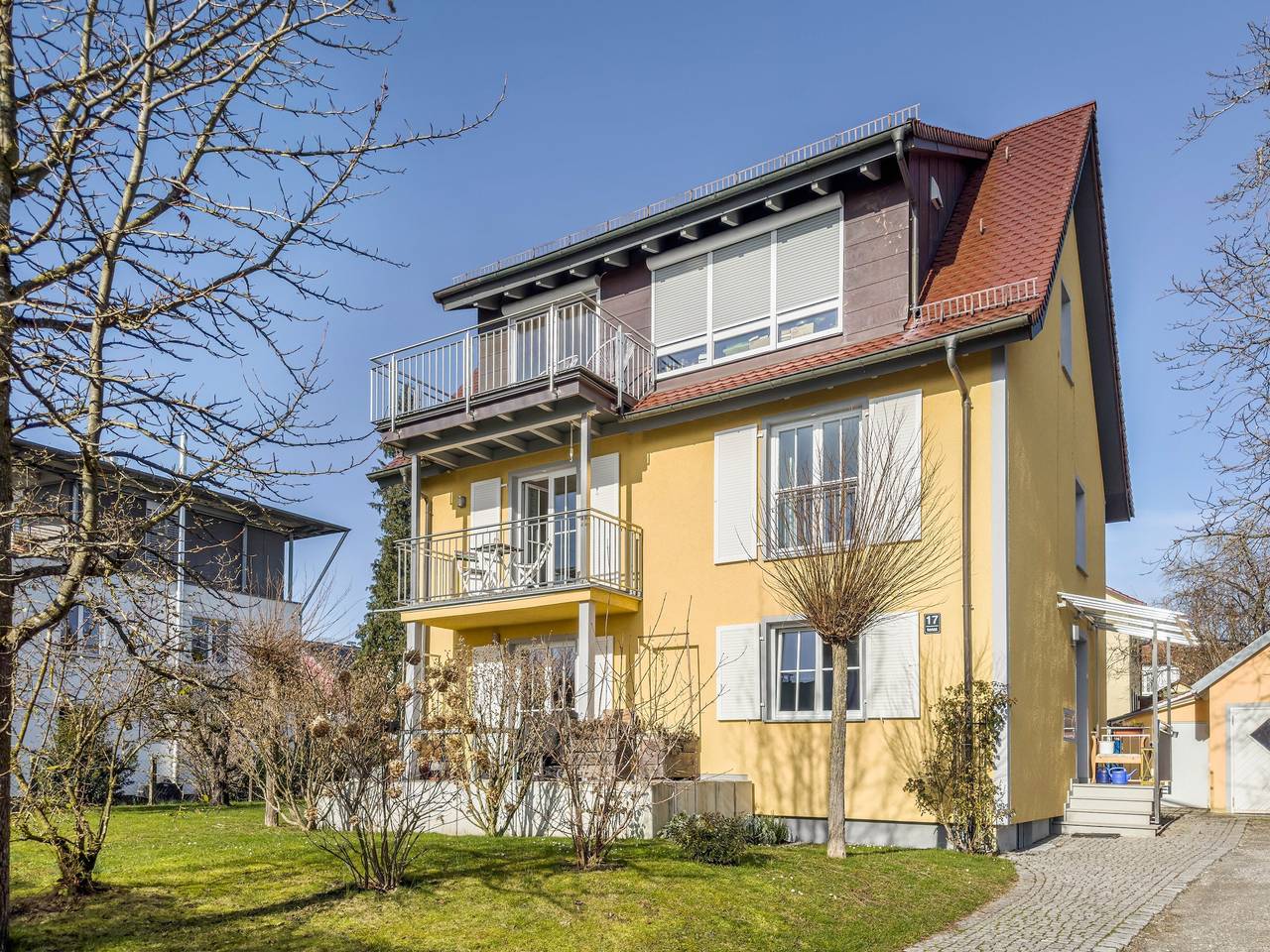 Ganze Wohnung, Ferienwohnung 'Windhager Seeblick' mit Seeblick, Balkon und Wlan in Friedrichshafen, Region Bodensee-Oberschwaben