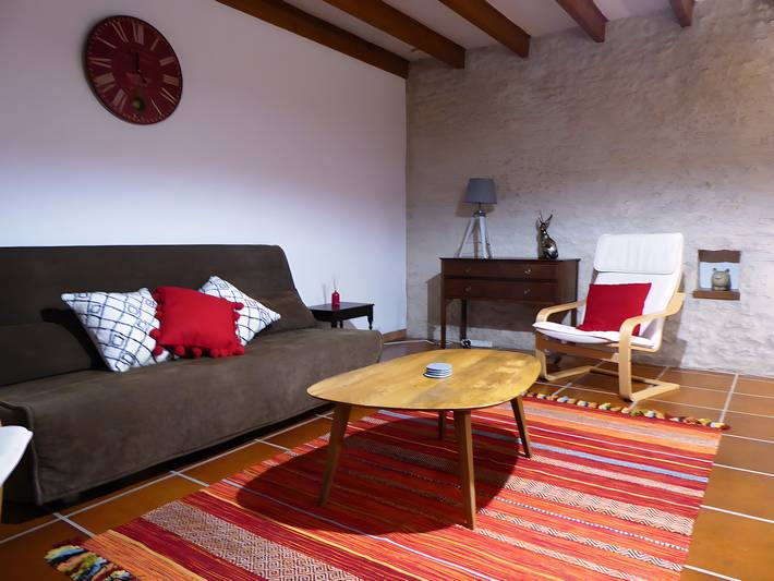 Grand gîte familial acceptant les animaux avec piscine privée au cœur de la campagne française in Brux, Vienne (France)