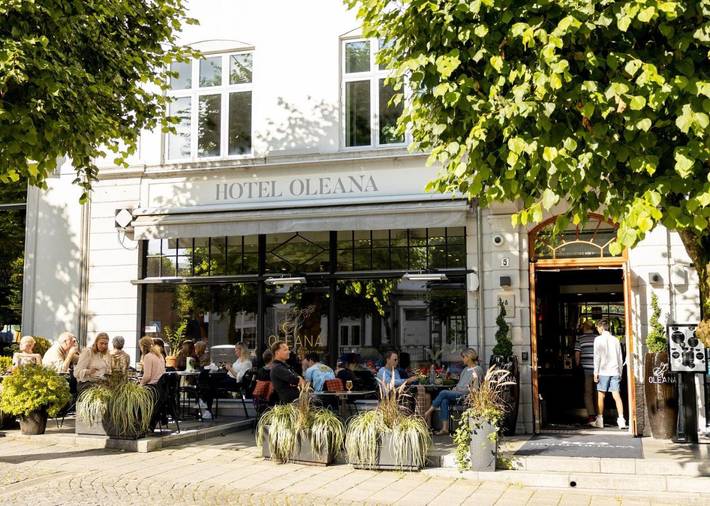 Hotel für 2 Personen, mit Terrasse in Bergen