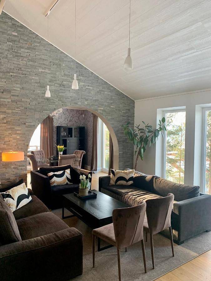 Villa für 10 Personen, mit Ausblick und Sauna sowie Seeblick und Garten in Norwegen - 3