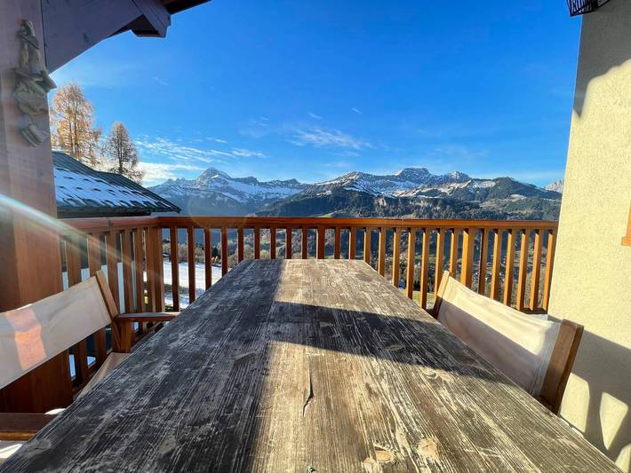 Gîte pour 4 personnes, avec balcon à Crest-Voland - 2