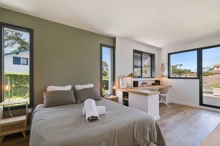 Location de vacances pour 6 personnes, avec jardin dans Golf de Chiberta - 4