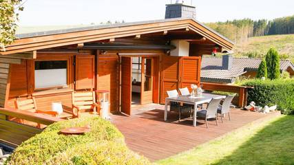 Ferienhaus für 6 Personen, mit Sauna und Garten, mit Haustier in Meschede